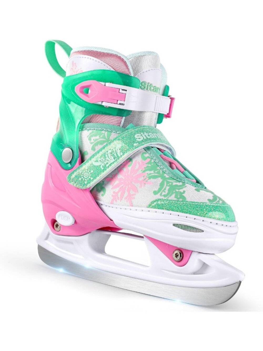 Adjustable Ice Skates for Kids & Beginners, Ages 4-12, Perfect for Girls & Boys